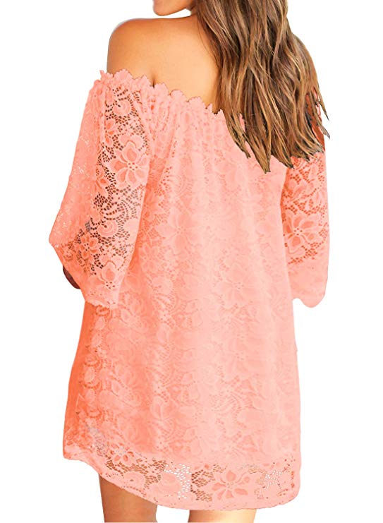 Women's Off Shoulder Mini Dress