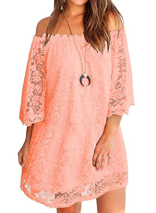 Women's Off Shoulder Mini Dress