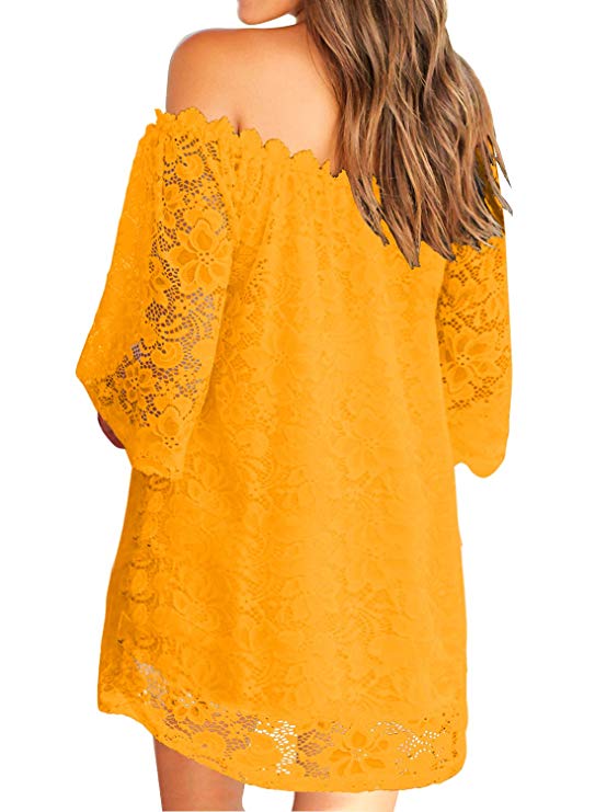 Women's Off Shoulder Mini Dress