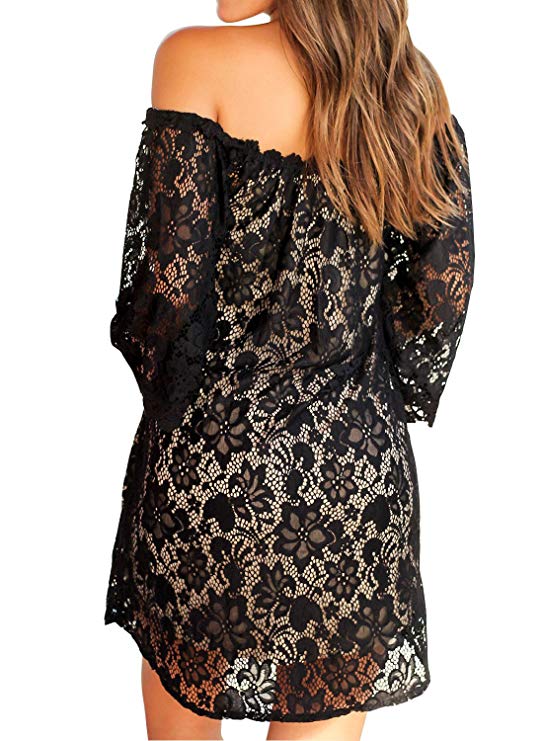 Women's Off Shoulder Mini Dress