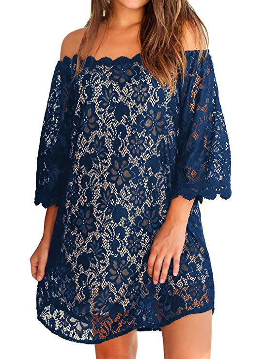 Women's Off Shoulder Mini Dress
